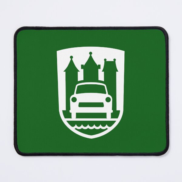 Item preview, Trabant Wappen Zwickau (white) designed and sold by VEB Ostladen.