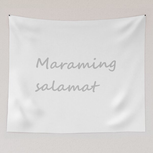 Item preview, " Maraming salamat " in Tagalog means " Thank you very much " in English designed and sold by PabloBSanchez.