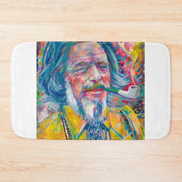 Item preview, ALAN WATTS watercolor portrait .16 designed and sold by lautir.