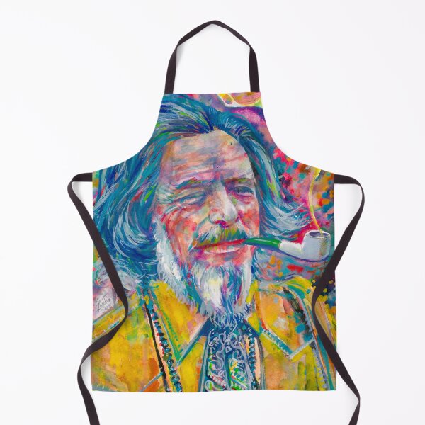 Item preview, ALAN WATTS watercolor portrait .16 designed and sold by lautir.