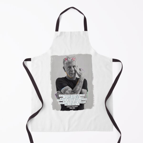 Item preview, Anthony Bourdain design with a quote designed and sold by dodographic.