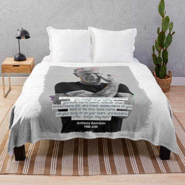 Item preview, Anthony Bourdain design with a quote designed and sold by dodographic.