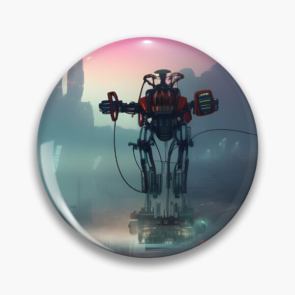 Item preview, Industrial Robot Cyber Punk designed and sold by Ink Art Design.