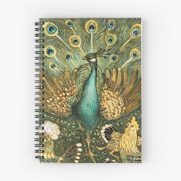 Item preview, Pauw Met Kippen Vintage Art designed and sold by brucebeckkk.