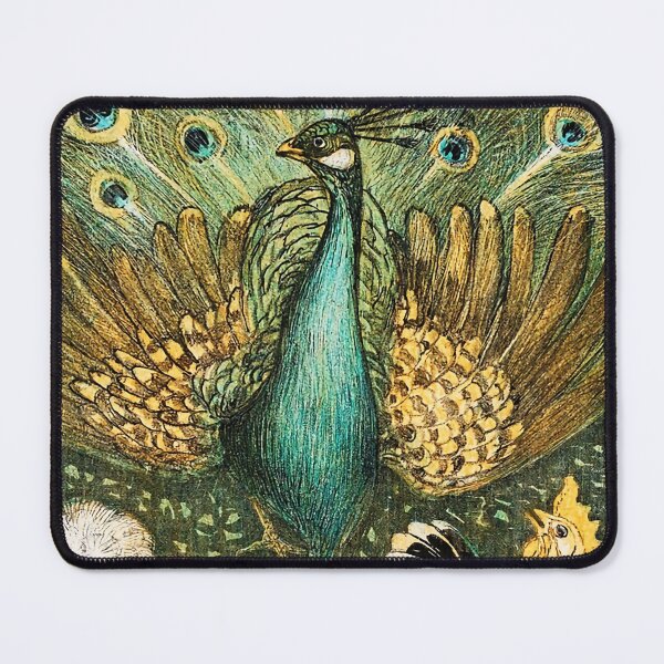 Item preview, Pauw Met Kippen Vintage Art designed and sold by brucebeckkk.