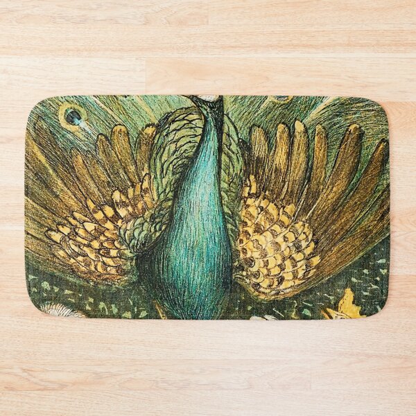 Item preview, Pauw Met Kippen Vintage Art designed and sold by brucebeckkk.
