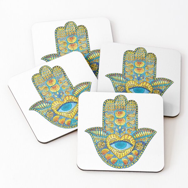 Item preview, Eye of the Heart Hamsa designed and sold by Divyam Chaya Bernstein.