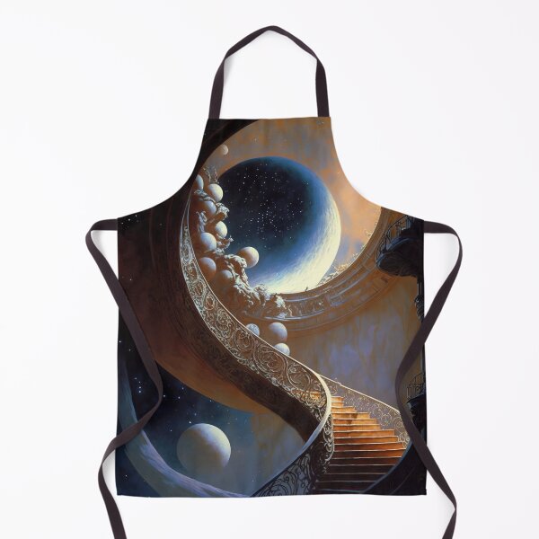 Item preview, Staircase into the nothingness of the galaxy designed and sold by RK - Shop.