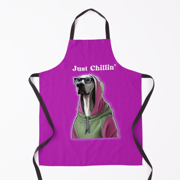Artikelvorschau, Just Chillin' Deutsche Dogge mit Hoodie entworfen und verkauft von Rell1970.