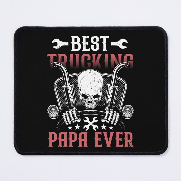 Item preview, BEST TRUCKING PAPA EVER designed and sold by KatisDesign.