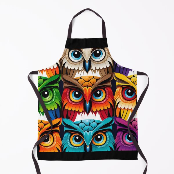 Item preview, Colorful bold owl pattern #2 designed and sold by Christolamber.