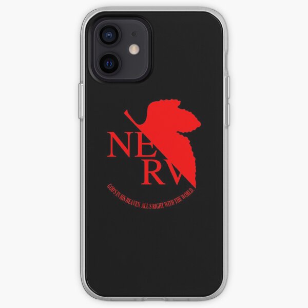 Logotipo de NERV Funda blanda para iPhone