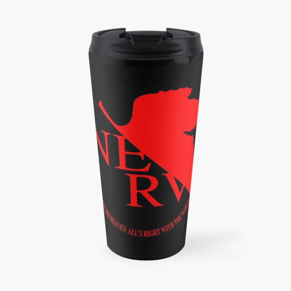 NERV Logo Travel Coffee Mug
