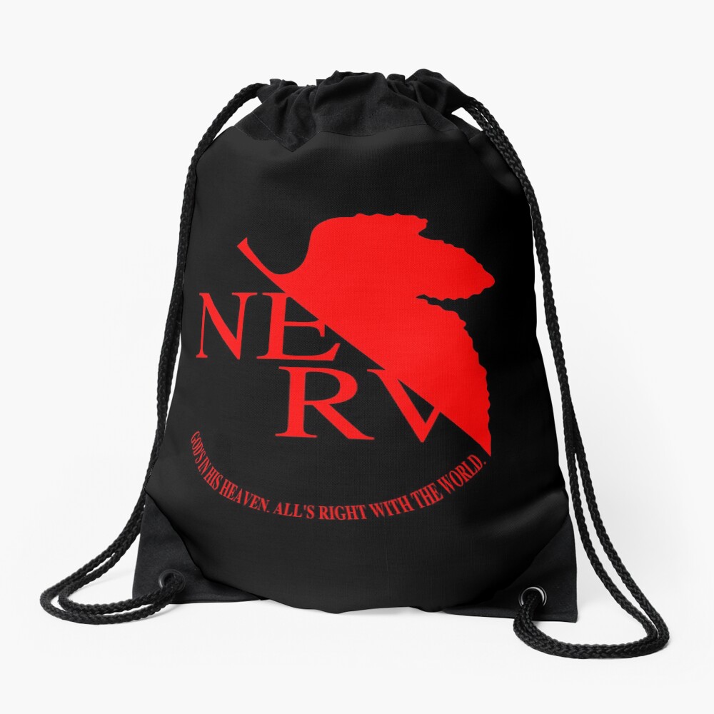 NERV Logo Drawstring Bag