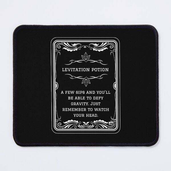 Item preview, Levitation vintage potion label funny magic description designed and sold by dannyjar.