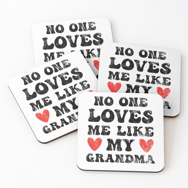 Item preview, No One Loves Me Like My Grandma Boy Girl Grandkids Valentine designed and sold by iliasjeff.