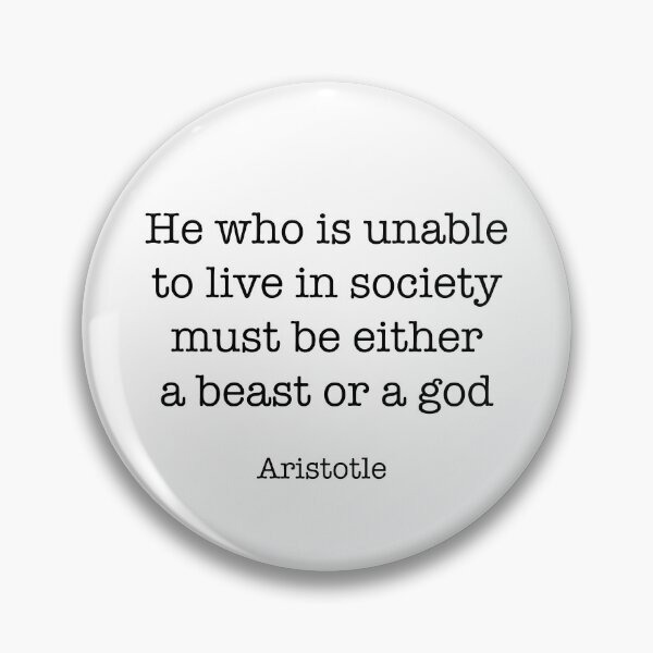 Item preview, Aristotle Quote designed and sold by CamoQuotes.