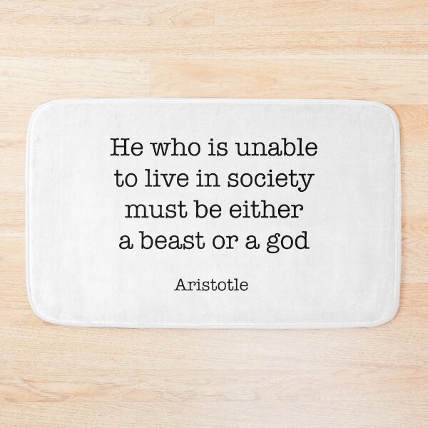 Item preview, Aristotle Quote designed and sold by CamoQuotes.