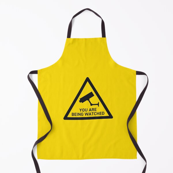 Item preview, You Are Being Watched CCTV Surveillance Safety Warning Sign Triangle With Text designed and sold by VoodooCircus.