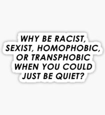"Why? " ( Lauren Jauregui of FIFTH HARMONY clothing ) Sticker