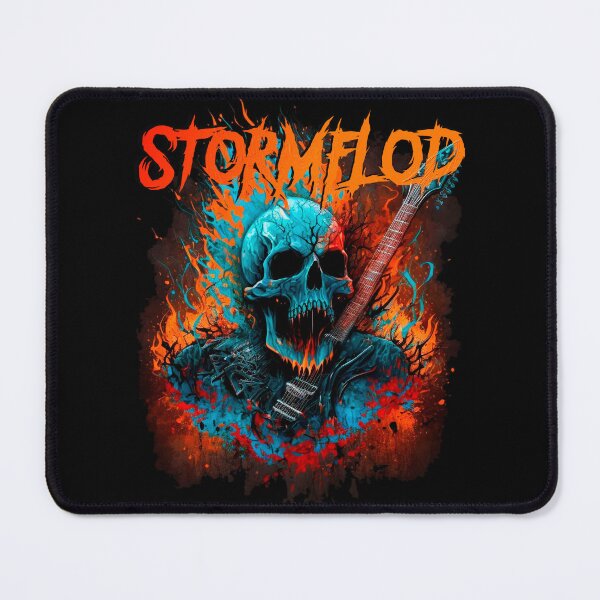 Item preview, Stormflod Artwork Laughing Skull Vibrant designed and sold by Tommy Pedersen.
