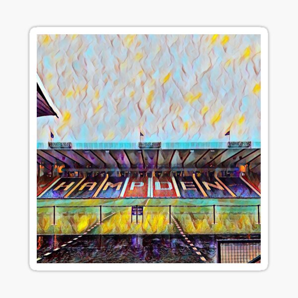 Item preview, Hampden Stadium designed and sold by Caitlin Tennent.