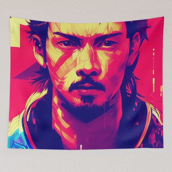 Item preview, COLORFUL CINEMATIC ABSTRACT MAN designed and sold by chatzous.