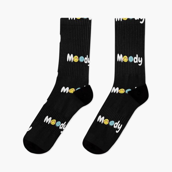 Item preview, moody with happy and sad emojis, funny design designed and sold by NoetherSym.