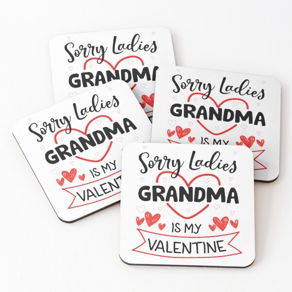 Item preview, Sorry Ladies Grandma Is My Valentine Grandkid designed and sold by iliasjeff.
