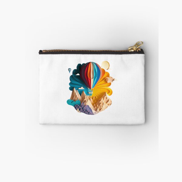 Item preview, Hot Air Balloon over Mountains - The Cut-Out Collection designed and sold by FiveIntentions.