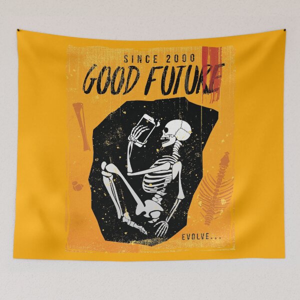 Item preview, Y2K Human Evolution Fossil designed and sold by W-A-P.