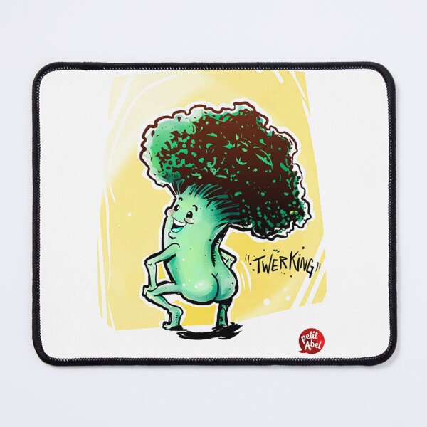 Item preview, broccoli twerking designed and sold by Fannycat1.