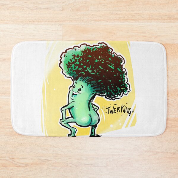 Item preview, broccoli twerking designed and sold by Fannycat1.