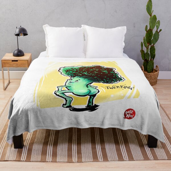 Item preview, broccoli twerking designed and sold by Fannycat1.