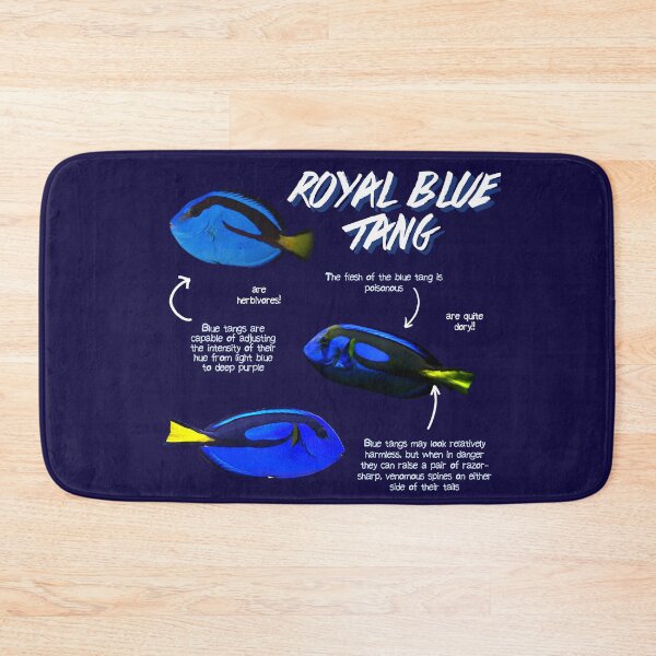 Item preview, Royal Blue Tang Fun Facts designed and sold by KyleNesas.