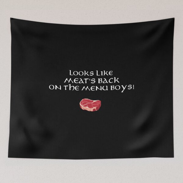 Item preview, Looks like meats back on the menu! designed and sold by SuperNebula.