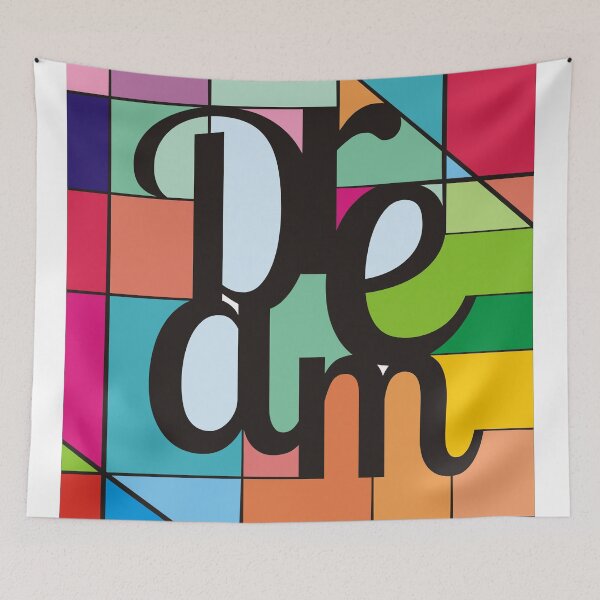 Item preview, Dream colorful geometric designed and sold by artiseverything.