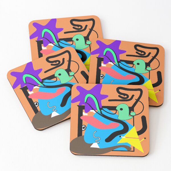 Item preview,  Abstract Echoes of Color Design designed and sold by majnate.