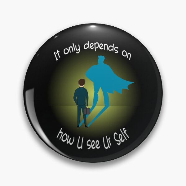 Item preview, It only depends on how U see Ur self-inspirational  designed and sold by Master4art.