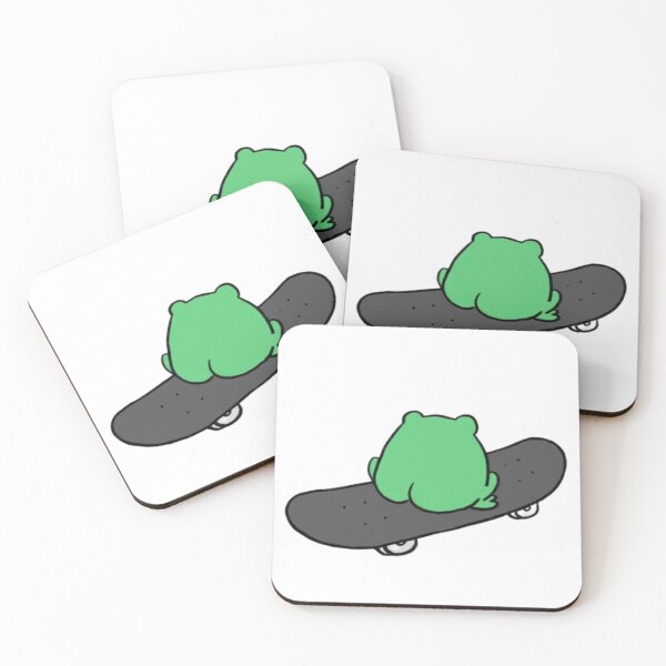 Item preview, Skateboard Frog designed and sold by DreamMeArt.