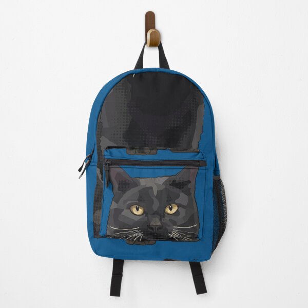 Item preview, Black Cat by BeeFoxTree, Dark Blue, Classic Blue, Midnight Blue designed and sold by BeeFoxTree.