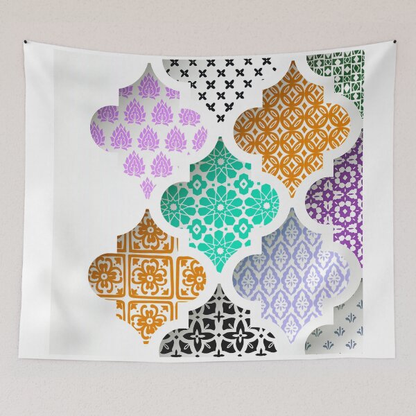 Item preview, Geometric ornament in arabian style. Arabesque pattern designed and sold by Patternomania.