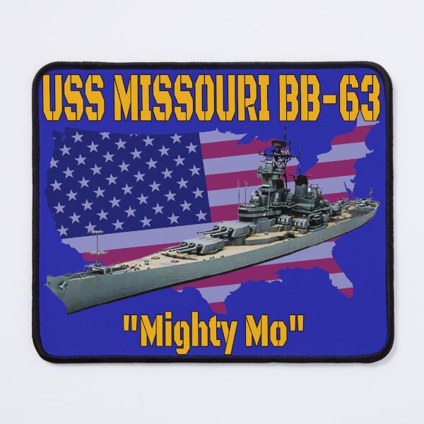 Item preview, Battleship USS Missouri BB-63 Veterans Day WW2 Warship designed and sold by ArtStudioKY.