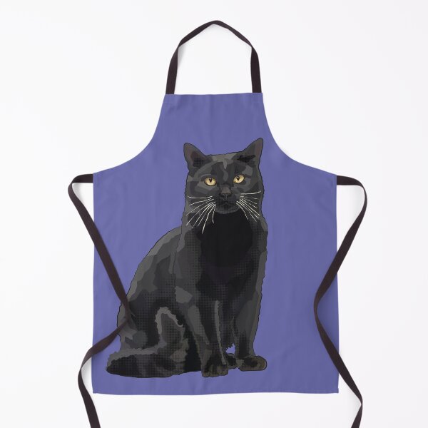 Item preview, Black Cat by BeeFoxTree, Periwinkle Very Peri designed and sold by BeeFoxTree.