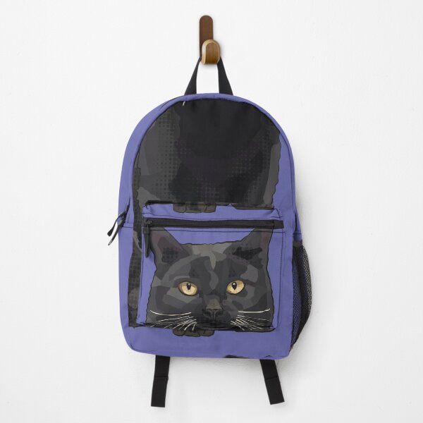 Item preview, Black Cat by BeeFoxTree, Periwinkle Very Peri designed and sold by BeeFoxTree.