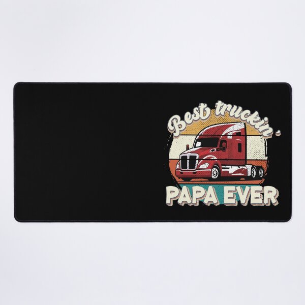 Item preview, BEST TRUCKING PAPA EVER designed and sold by KatisDesign.