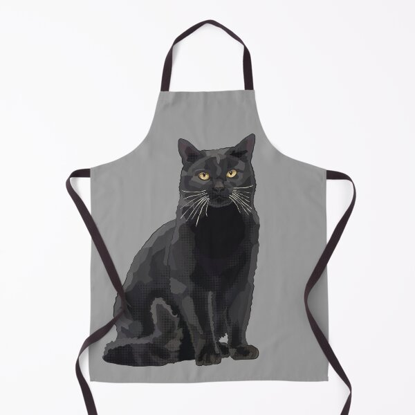 Item preview, Black Cat by BeeFoxTree, Grey Gray designed and sold by BeeFoxTree.