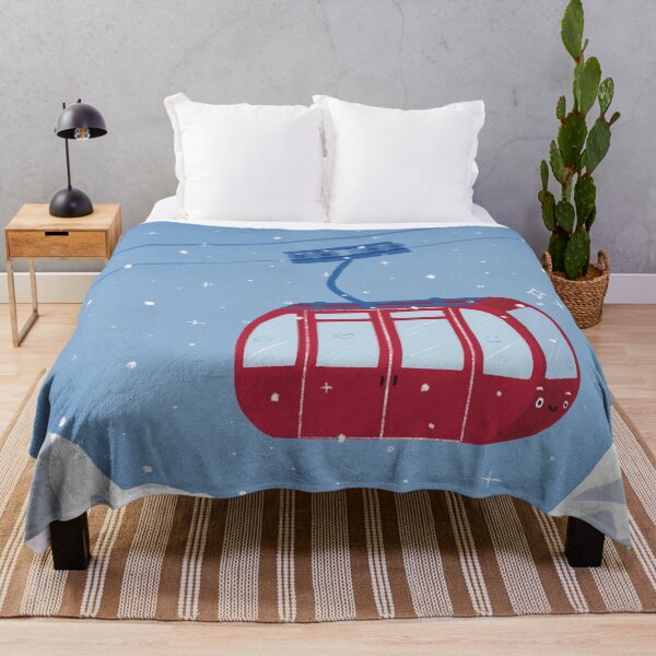 Item preview, Ski and Snowboard Chairlift, Ski Lift, Cable Car, Mountain Gondola designed and sold by SleepyLilSloth.