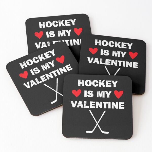 Item preview, Hockey is My Valentine Funny Ice Hockey Valentines Day designed and sold by iliasjeff.