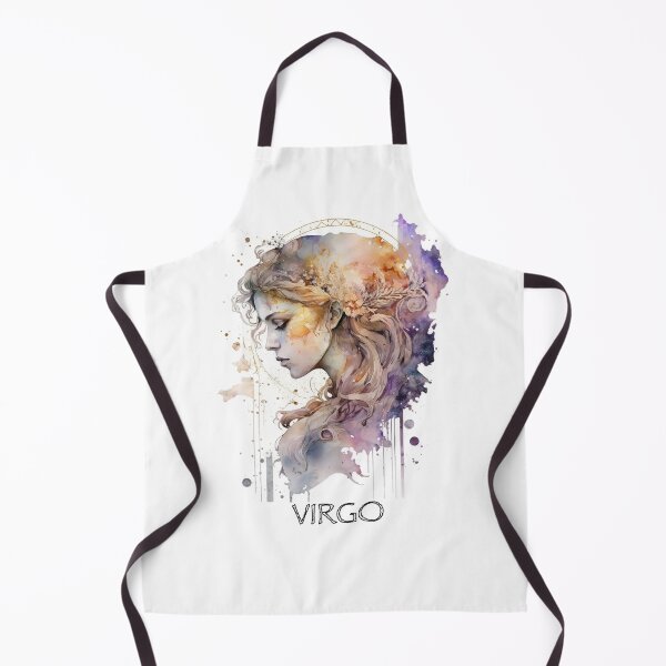 Item preview, VIRGO- Watercolour Virgo Goddess Zodiac designed and sold by Gccartworks.
